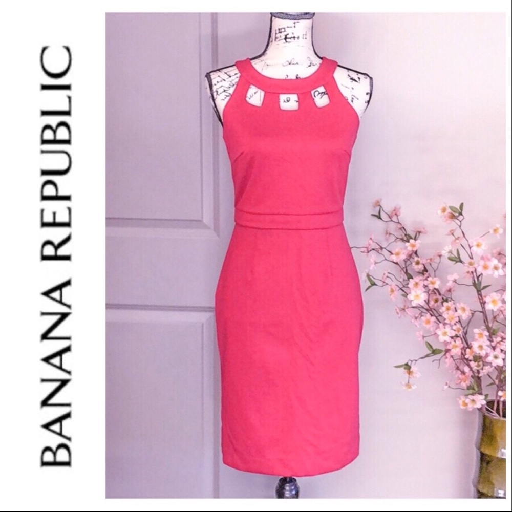 💕Beautiful Banana Republic Fuchsia Career Mini💕